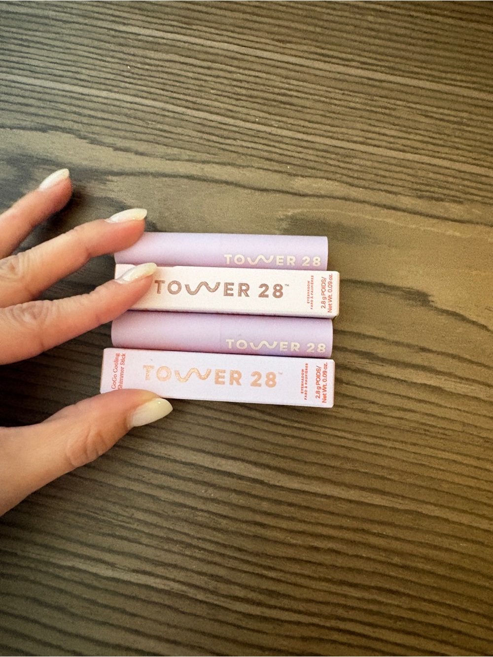 Tower 28 GoGo cooling shimmer eye shadow bundle